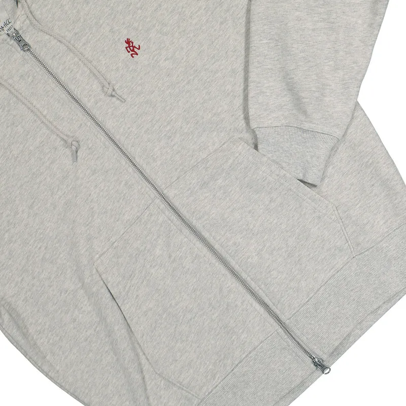 One Point Zip Hooded Sweatshirt