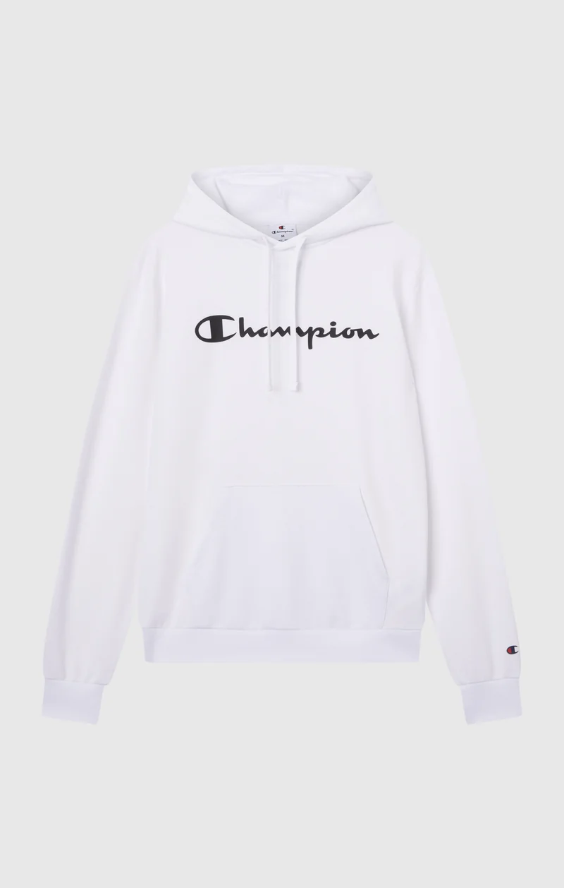 Men’s Lightweight Hooded Sweatshirt with Maxi Printed Logo
