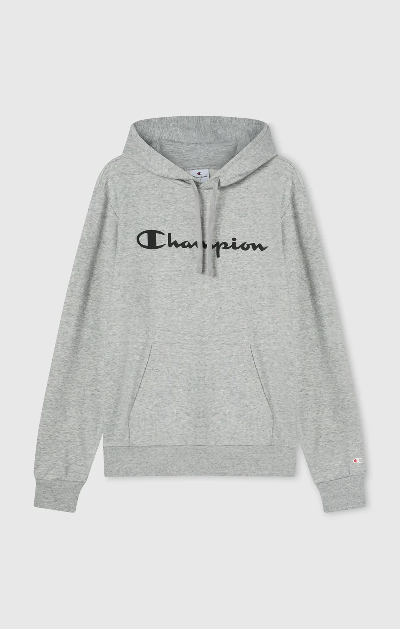 Men’s Lightweight Hooded Sweatshirt with Maxi Printed Logo