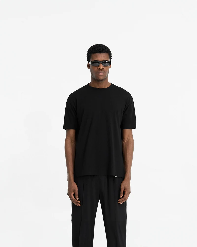 Initial T-Shirt - Black