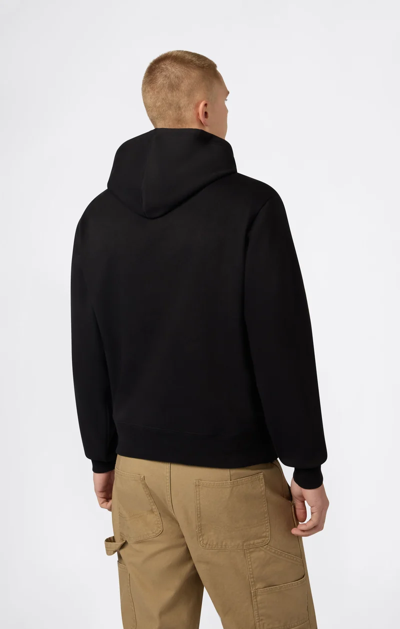 Men’s Hooded Sweatshirt With Brushed Interior And Puff Print Logo