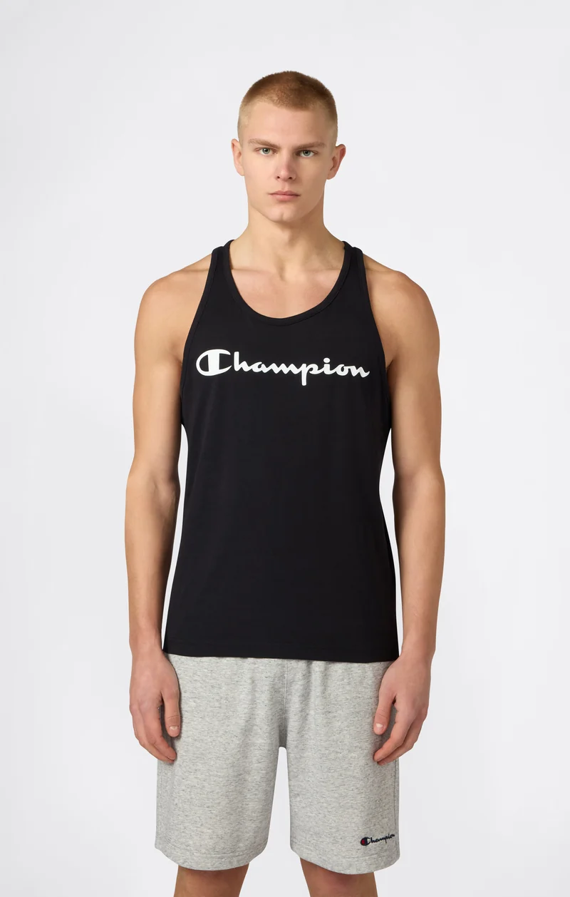 Men’s Tank Top with Maxi Printed Logo