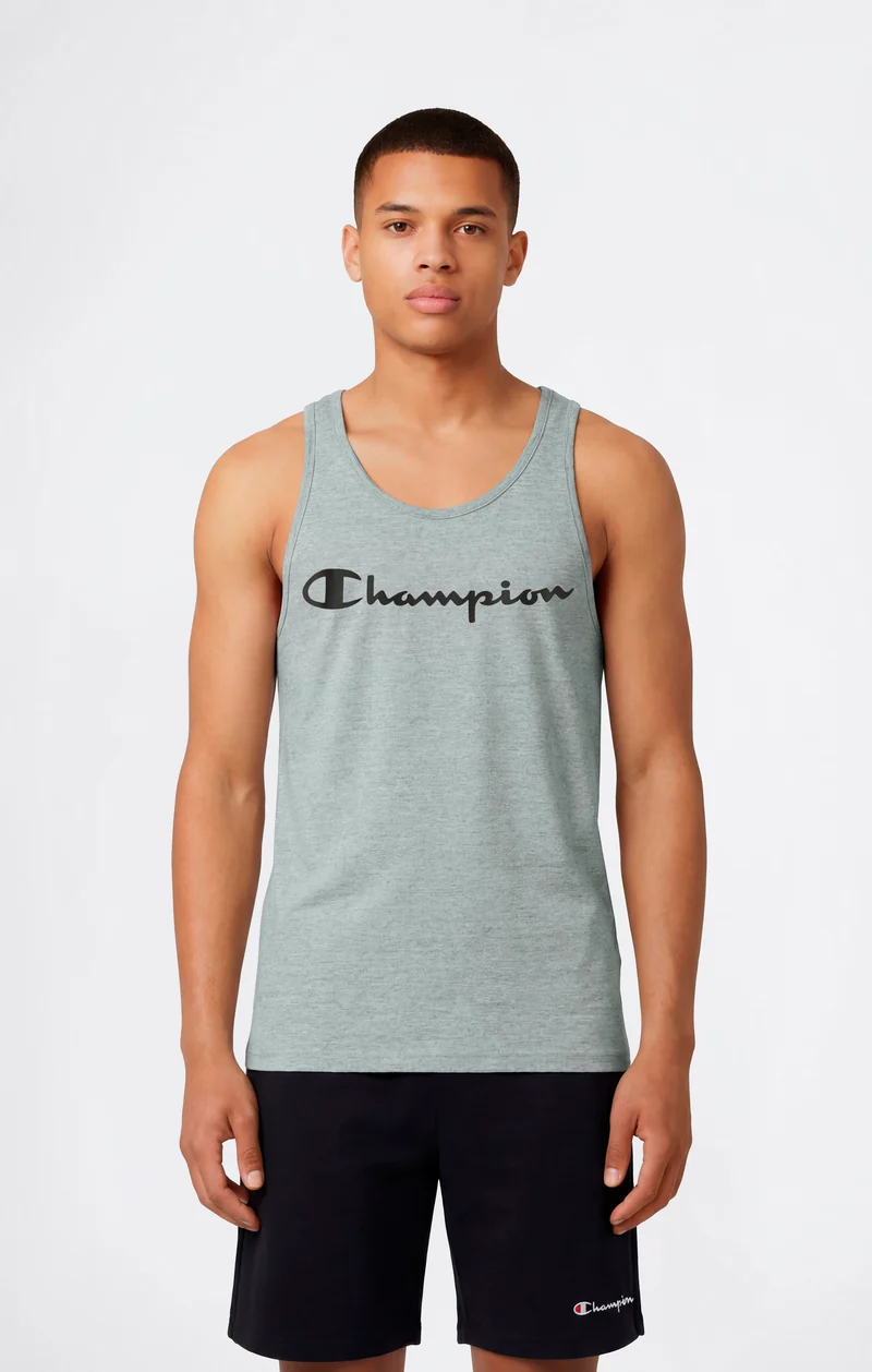 Men’s Tank Top with Maxi Printed Logo