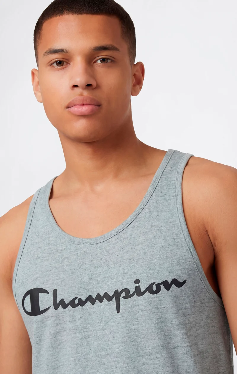 Men’s Tank Top with Maxi Printed Logo
