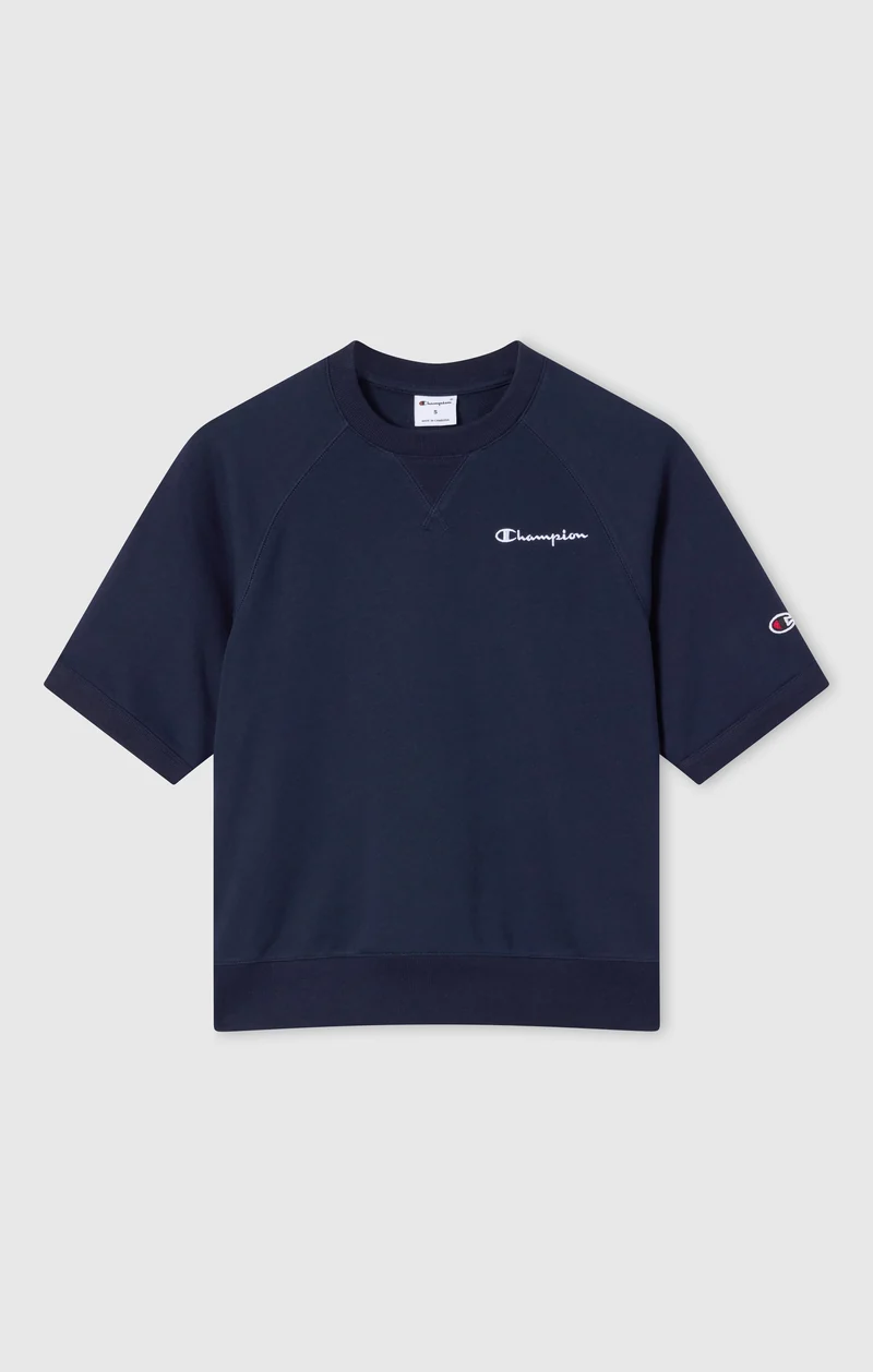 Women’s Lightweight Short Sleeve Crewneck Sweatshirt Icons