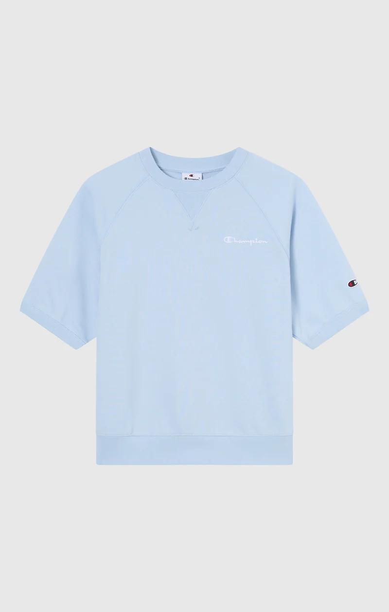 Women’s Lightweight Short Sleeve Crewneck Sweatshirt Icons
