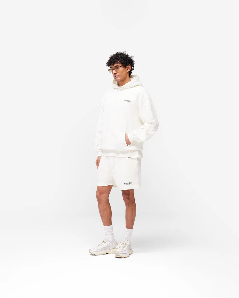 Represent Owners Club Hoodie - Flat White