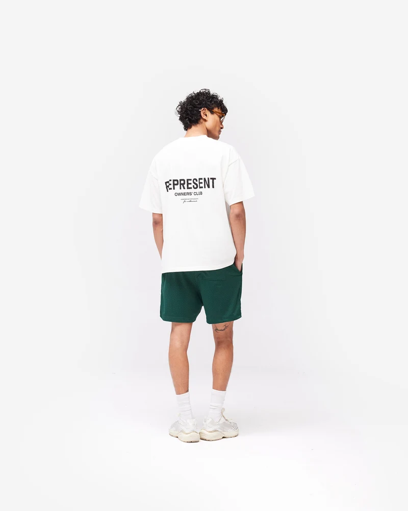 Represent Owners Club T-Shirt - Flat White