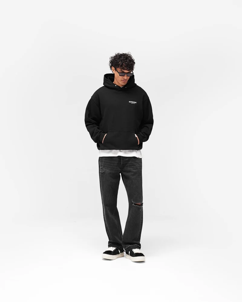 Represent Owners Club Hoodie - Black