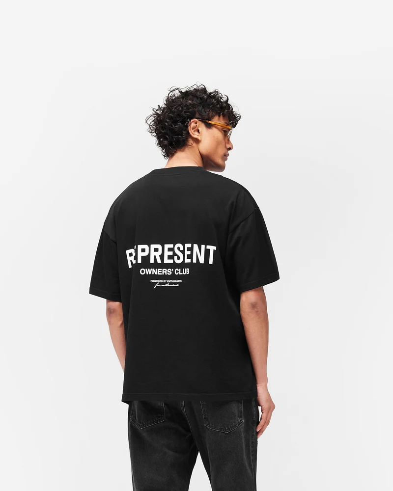 Represent Owners Club T-Shirt - Black