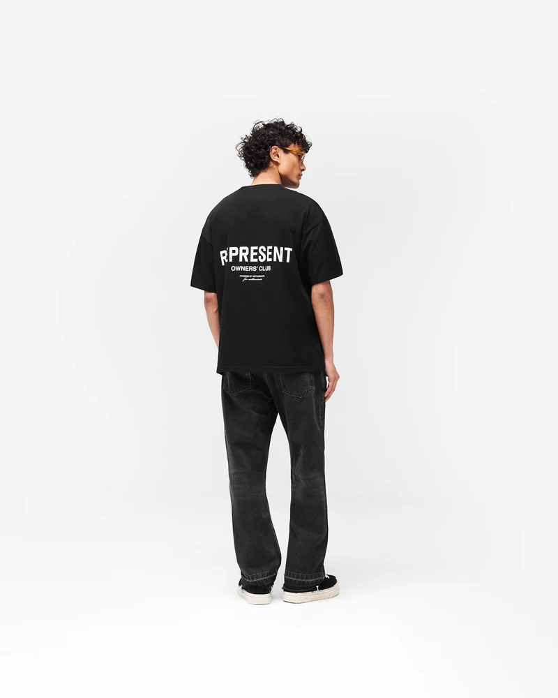 Represent Owners Club T-Shirt - Black