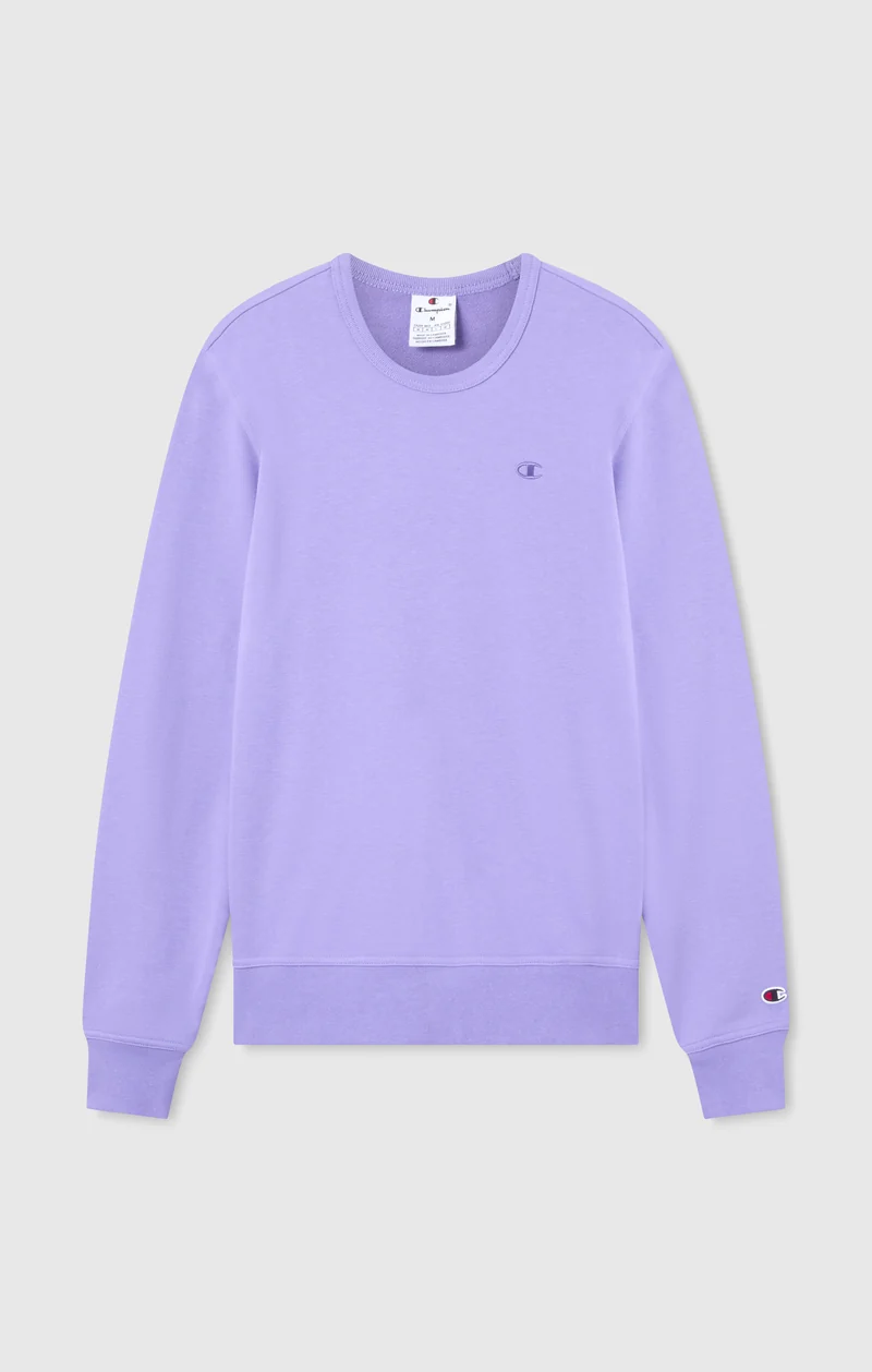 Men's Lightweight Sweatshirt with Tone-on-Tone Embroidered Logo