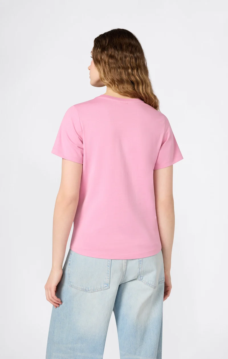 Women's Small Script Logo T-Shirt Icons
