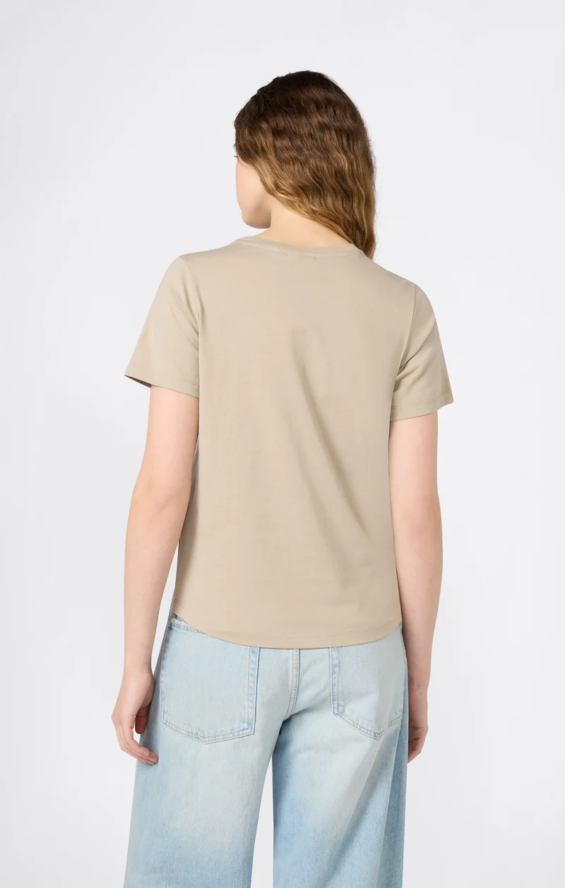 Women's Small Script Logo T-Shirt Icons