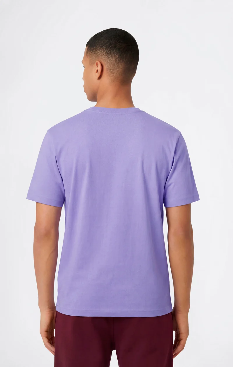 Men’s T-Shirt with Big Embroidery Logo Icons
