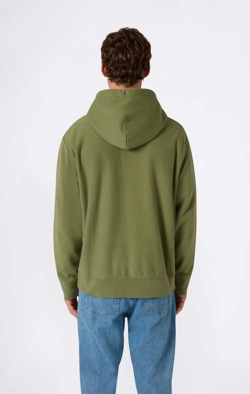 Reverse Weave Men's Loose Fit Hoodie