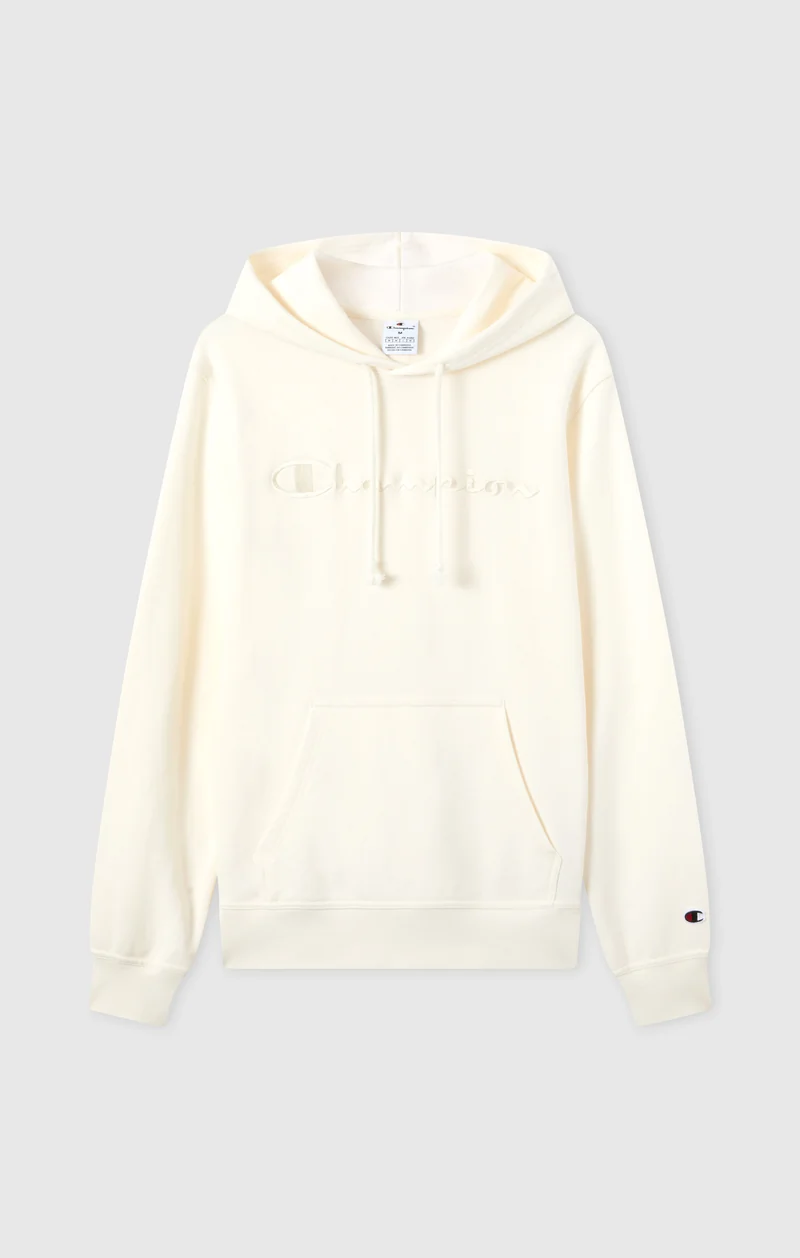 Men's Lightweight Hoodie with Embroidered Logo Icons