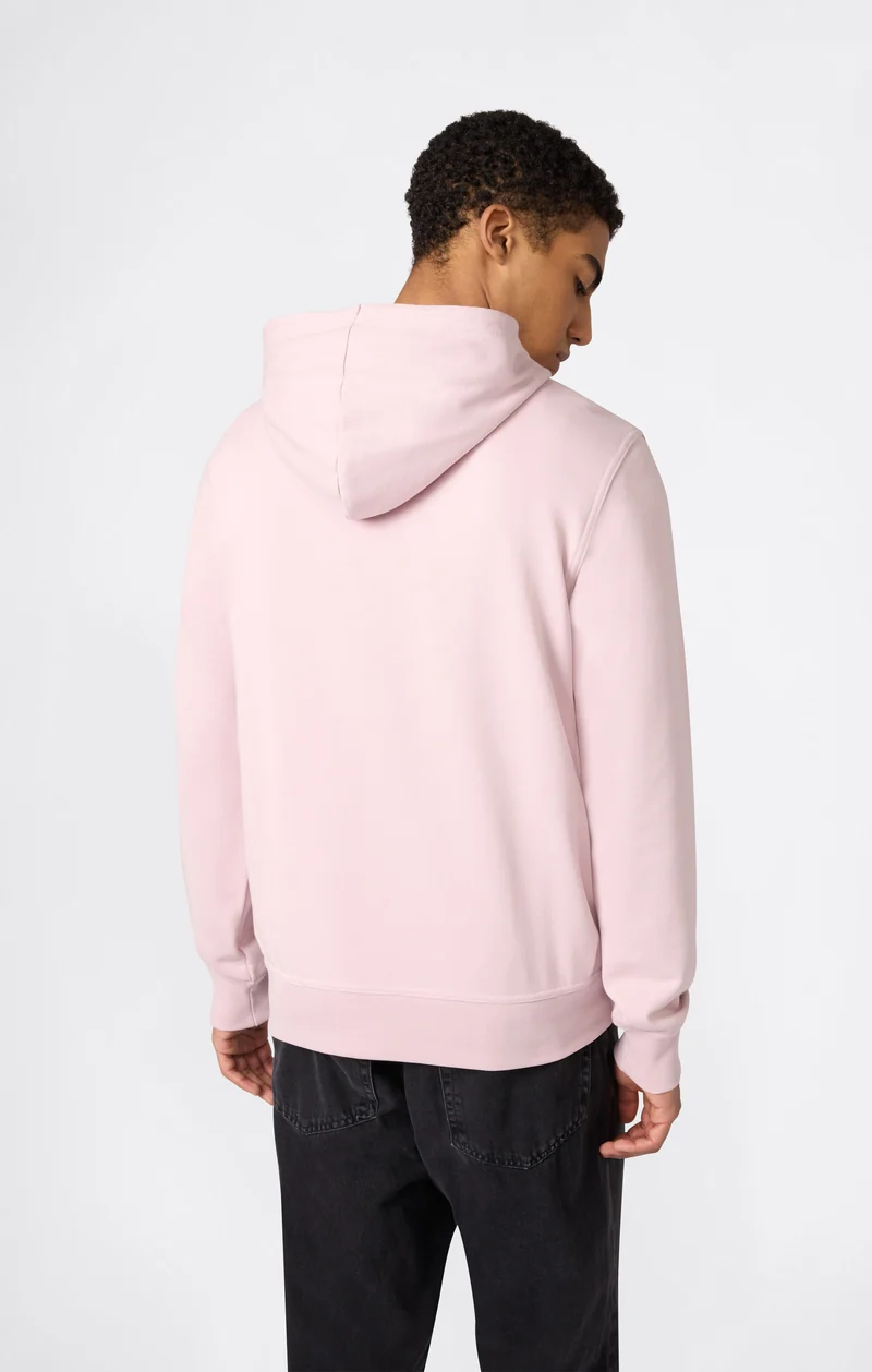Men's Lightweight Hoodie with Embroidered Logo Icons
