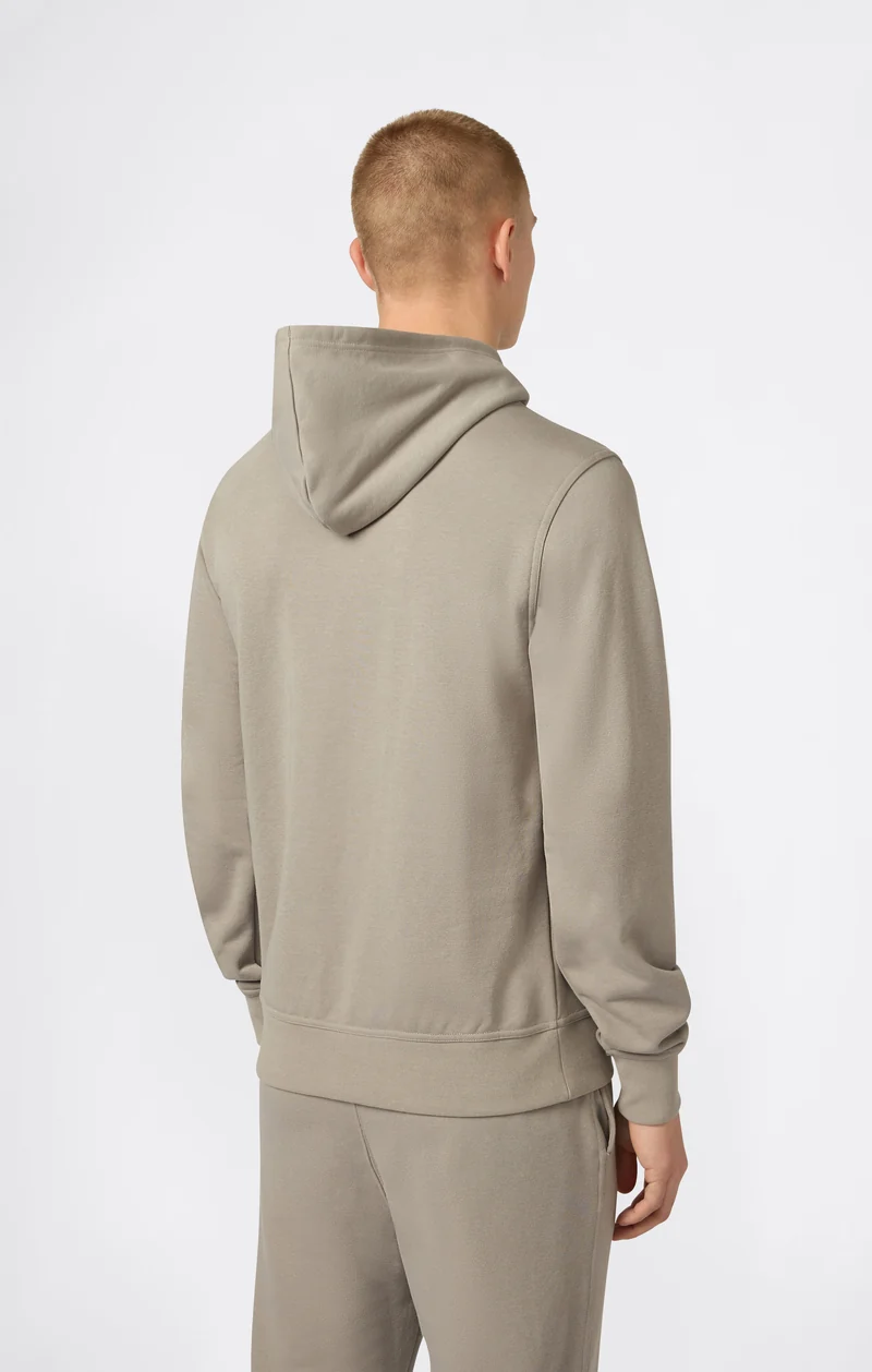 Men's Lightweight Hoodie with Embroidered C Logo Icons