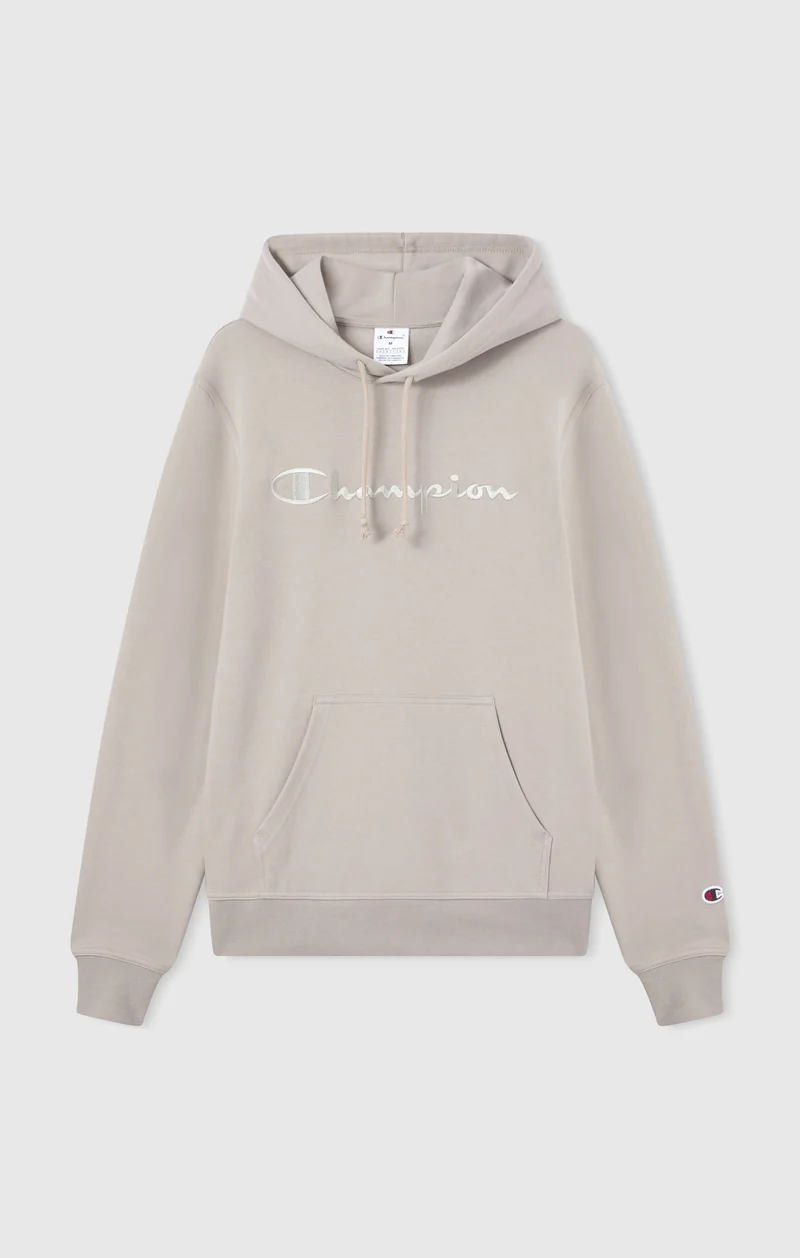 Men's Lightweight Hoodie with Embroidered Logo Icons
