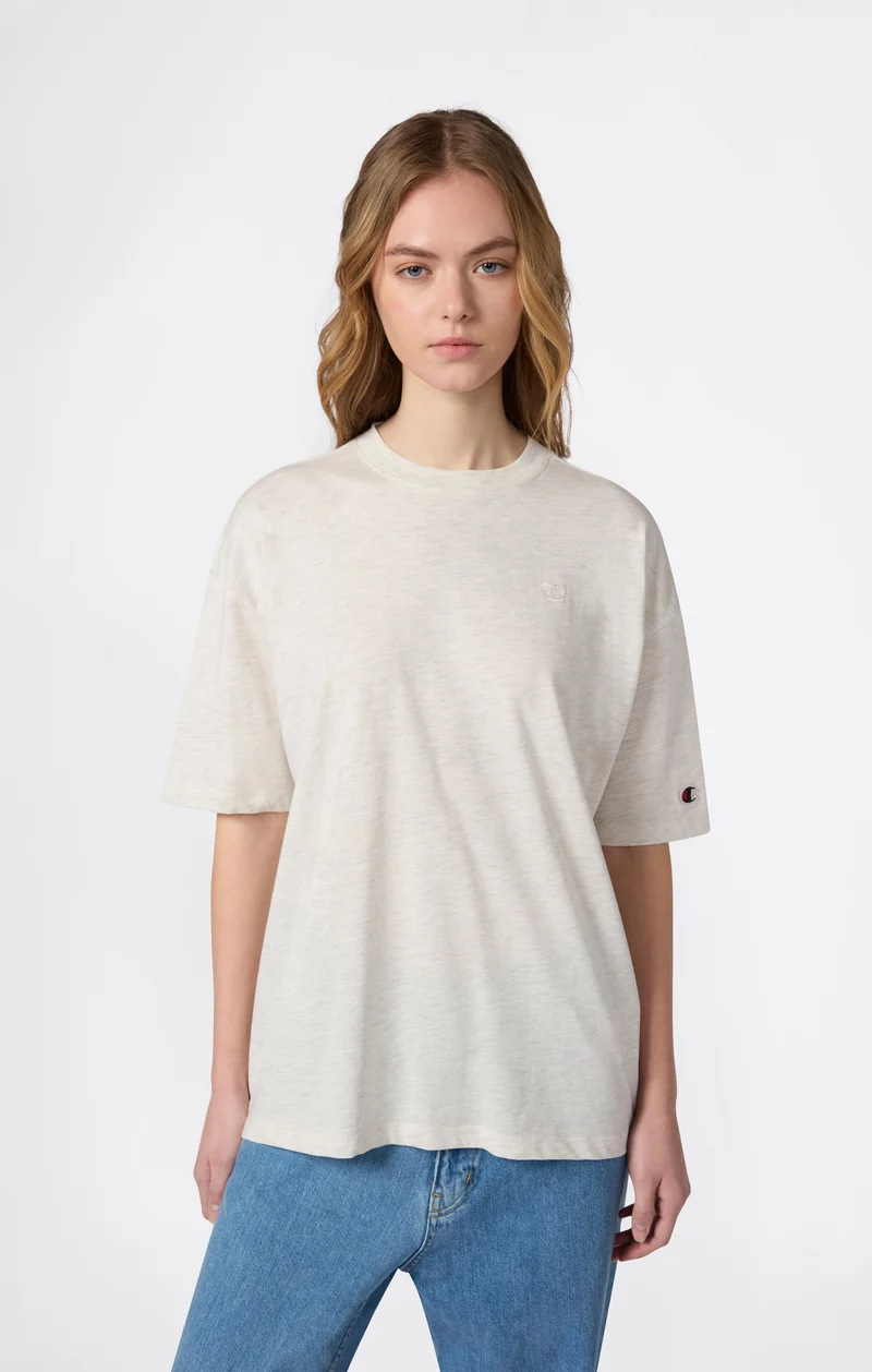 Women's Oversized Fit Light Short Sleeve Tee Icons