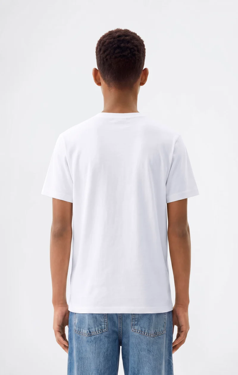 Boys’ Crewneck Small Script Logo T-Shirt Icons