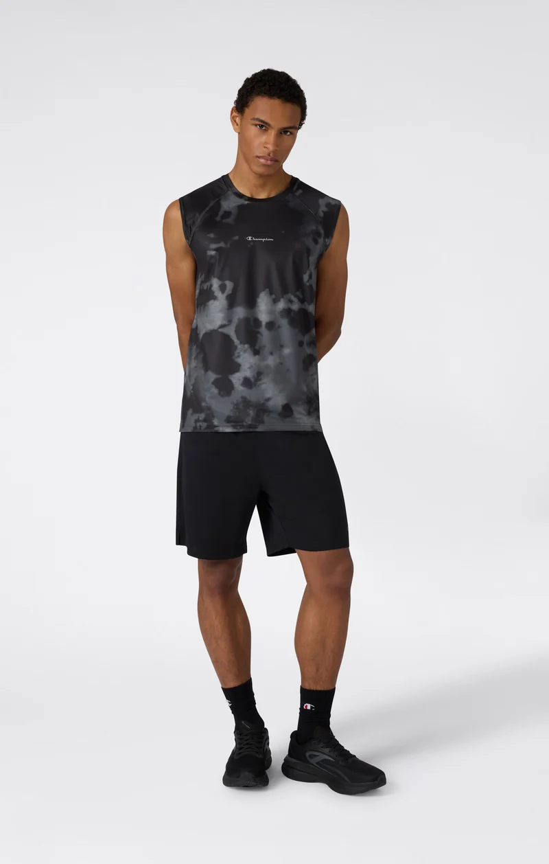 Men’s Quick Dry Printed Sports Tank Top