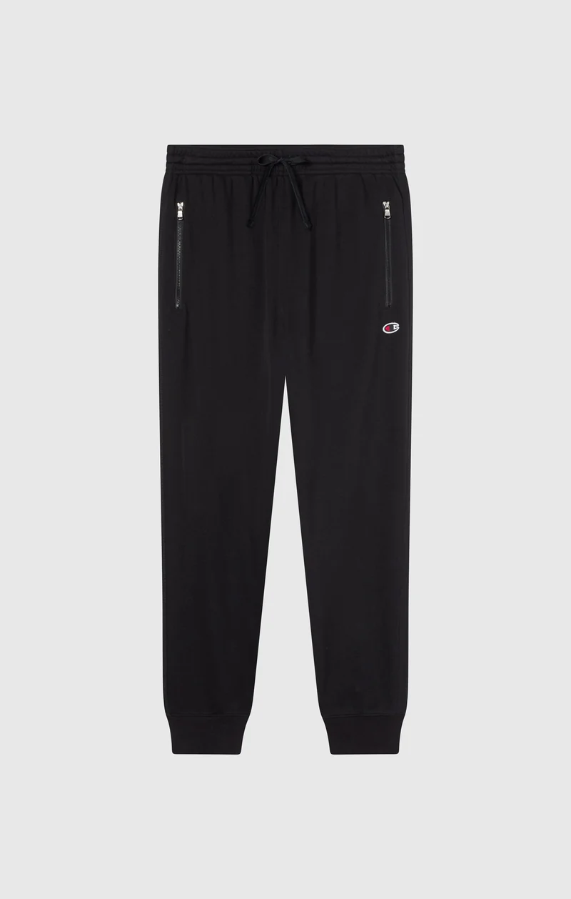 Men's Joggers with Front Zip Pockets and Ribbed Cuffs Icons