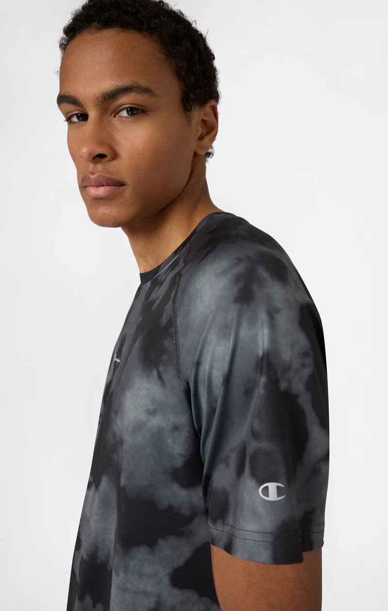Men’s Quick Dry Printed Sports T-shirt
