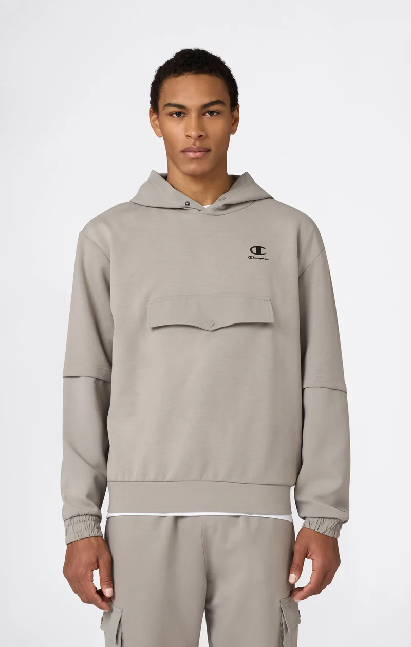 Men’s C-Tech Mix Media Hooded Sweatshirt