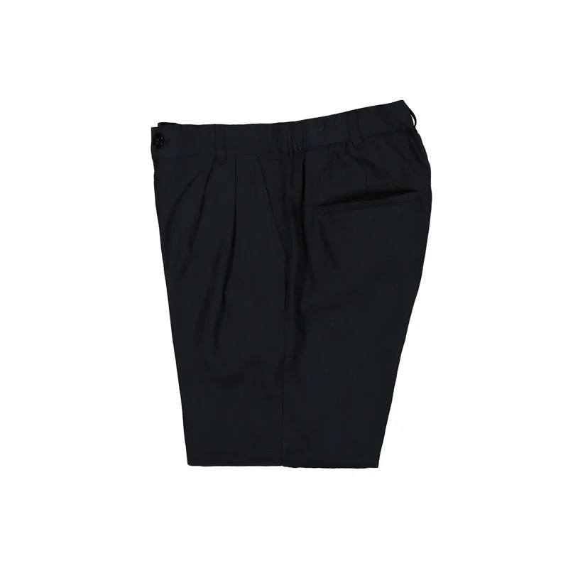 Foster Pleated Linen Short