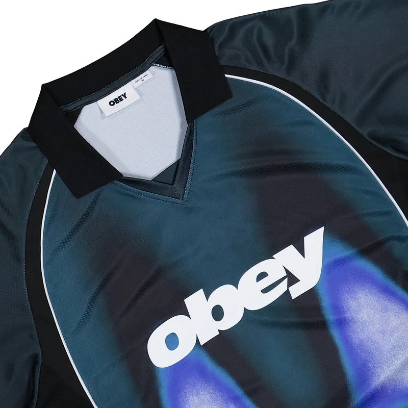 Obey Blurred Soccer Jersey