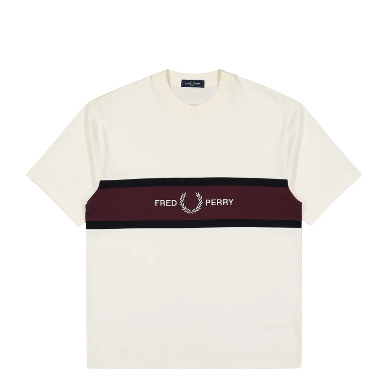 Embroidered Panel T-Shirt