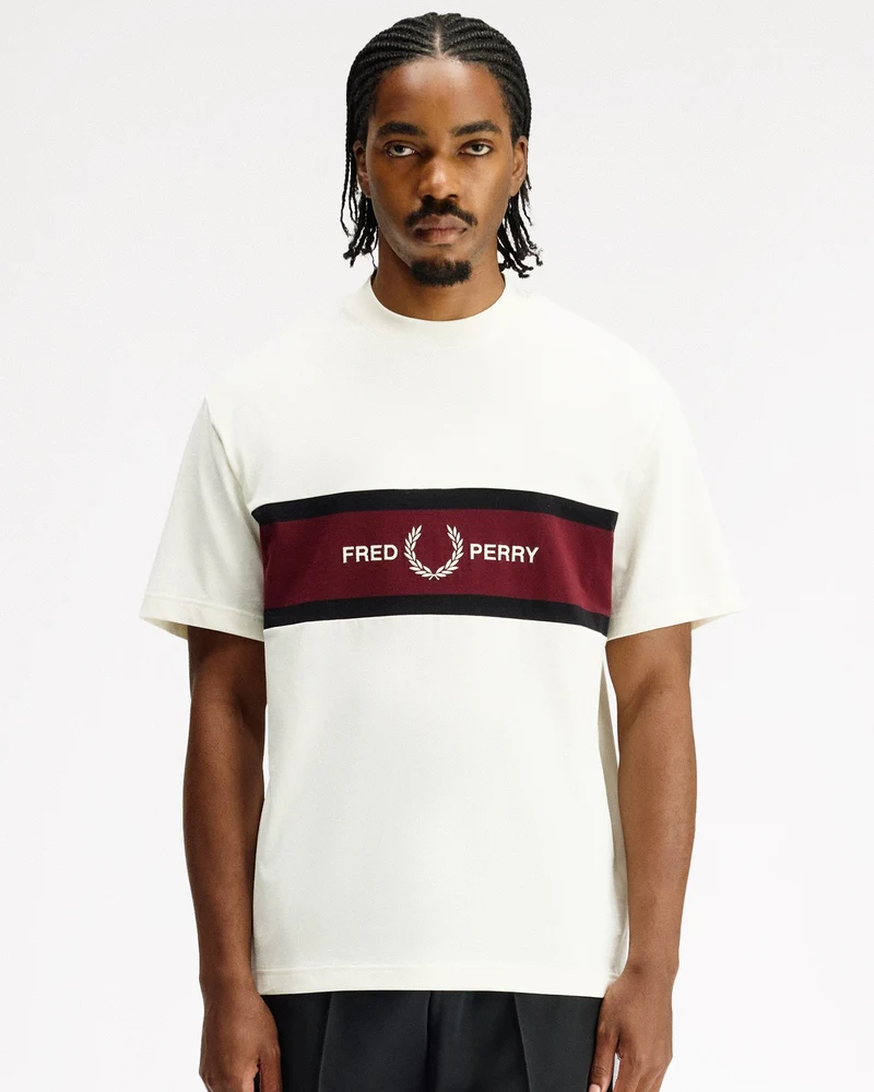 Embroidered Panel T-Shirt