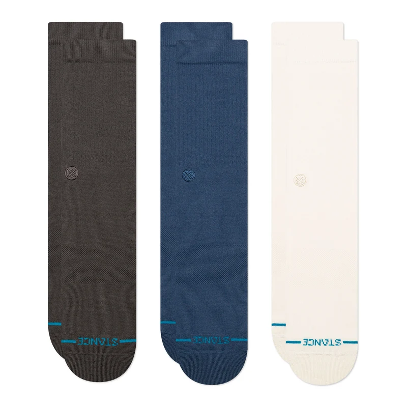 Icon 3 Pack Socks