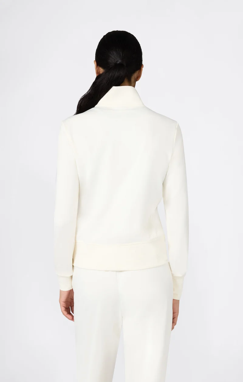 Women's Slim Fit Full-Zip Stretch Poly Hoodie