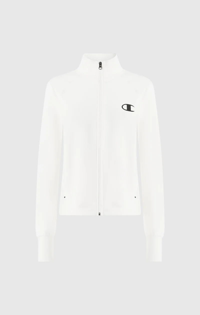 Women's Slim Fit Full-Zip Stretch Poly Hoodie