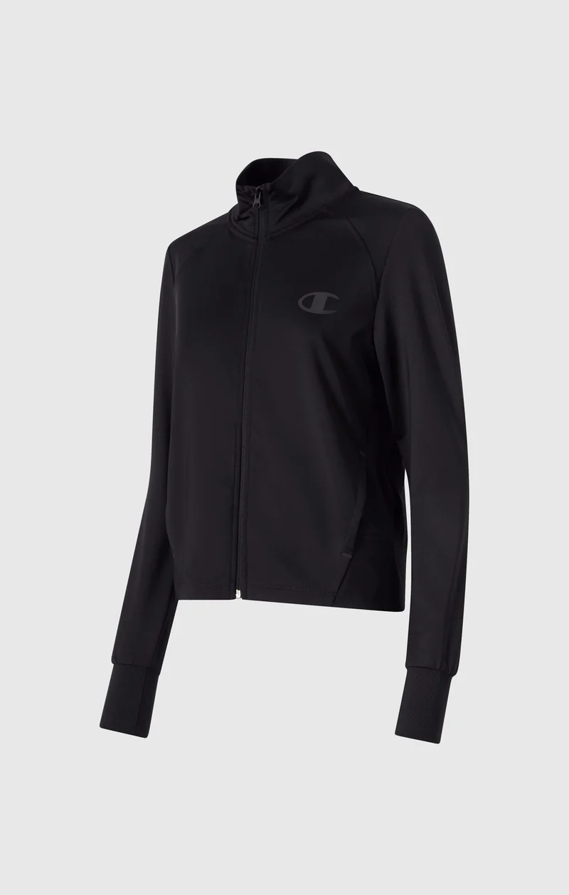 Women's Slim Fit Full-Zip Stretch Poly Hoodie