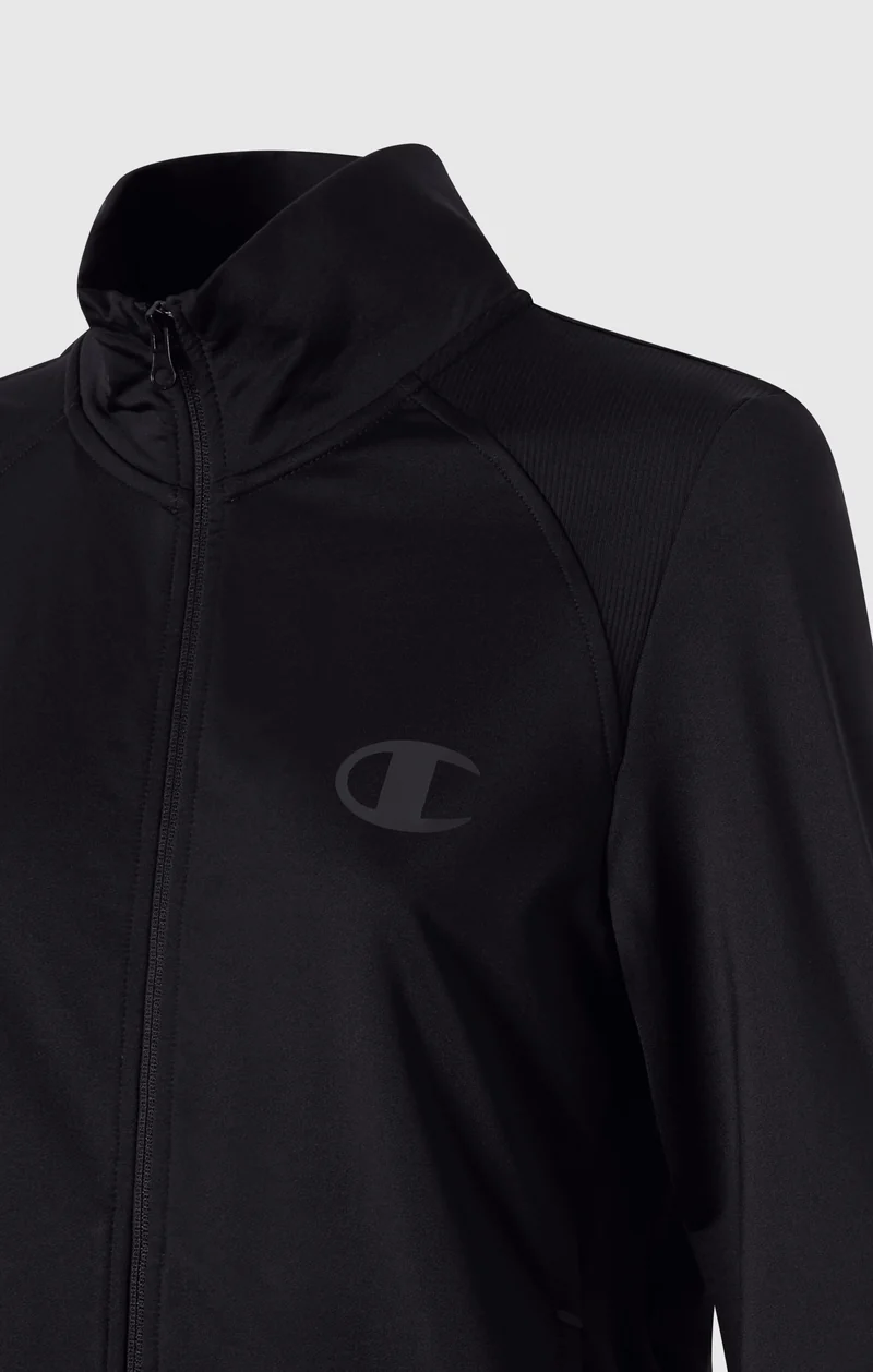 Women's Slim Fit Full-Zip Stretch Poly Hoodie