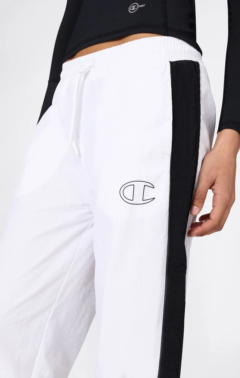 Women's Loose Fit Woven Nylon Pants