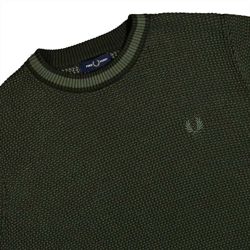 Textured Knitted T-Shirt