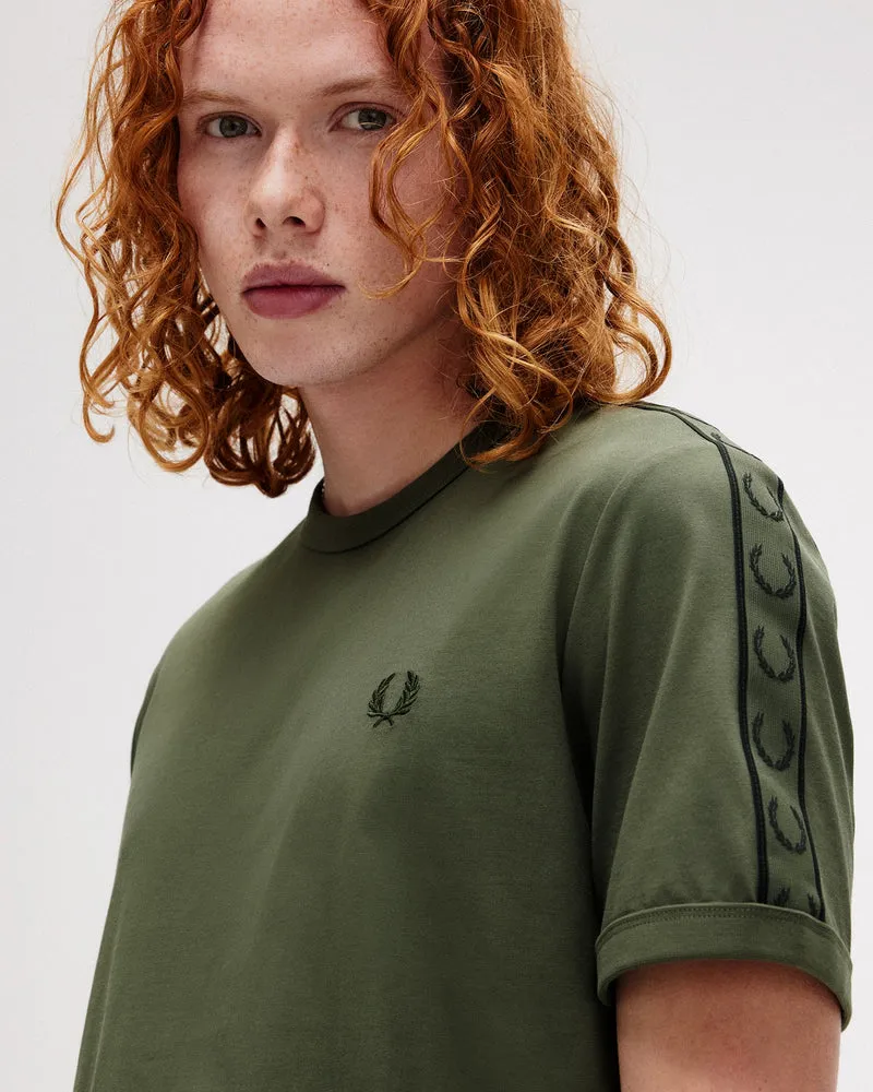 Contrast Tape Ringer T-Shirt