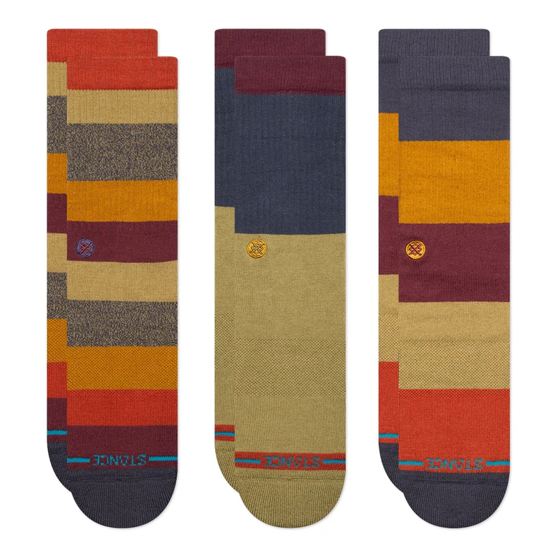 Cabin Fever Crew 3 Pack Socks