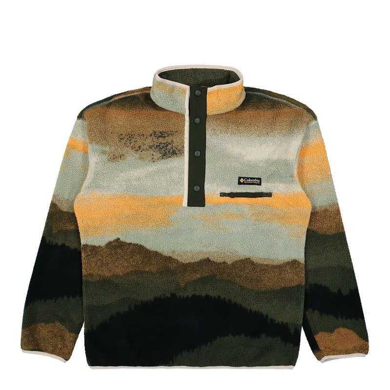 Helvetia II Printed Half Snap Fleece