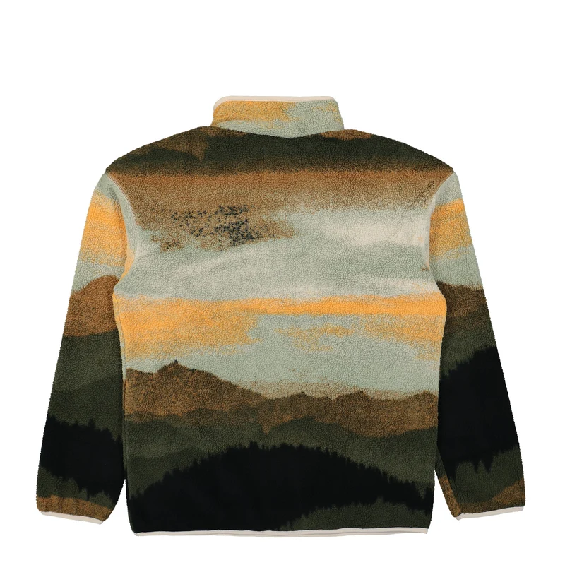 Helvetia II Printed Half Snap Fleece