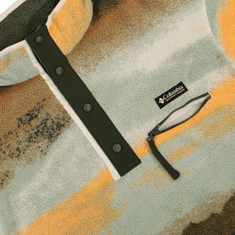 Helvetia II Printed Half Snap Fleece