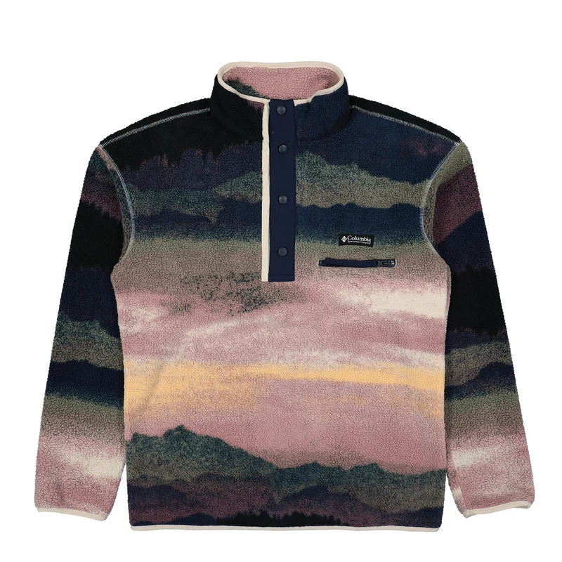 Helvetia II Printed Half Snap Fleece