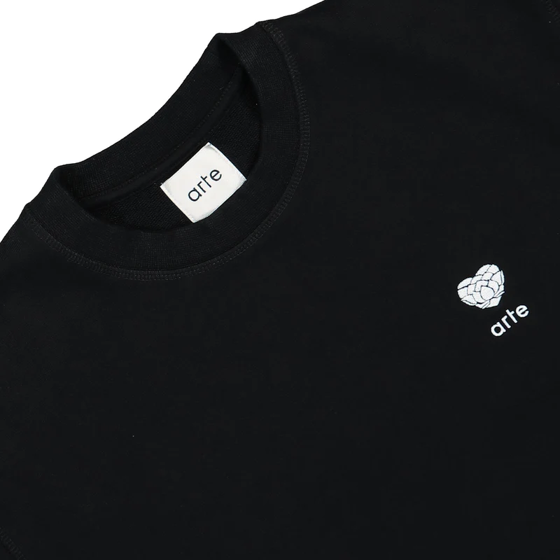 Heart Flower Crewneck Sweatshirt