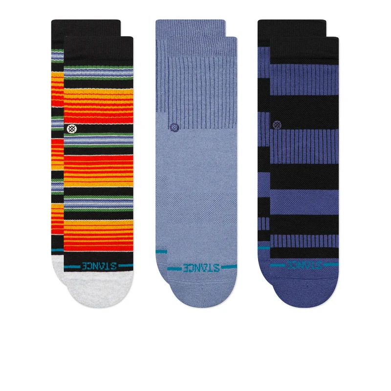 Kids Rockford Crew 3 Pack Socks