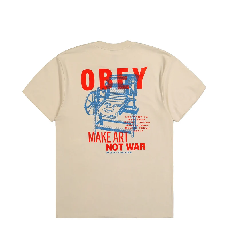Printing Press Make Art T-Shirt